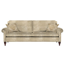 Duresta Kingsley 4 Seater Grand Sofa Pimlico Champagne